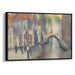 Impressionism Bruges Print - Canvas Art Print by Kanvah