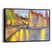 Impressionism Bruges Print - Canvas Art Print by Kanvah
