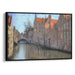 Impressionism Bruges Print - Canvas Art Print by Kanvah