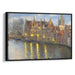 Impressionism Bruges Print - Canvas Art Print by Kanvah