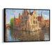 Impressionism Bruges Print - Canvas Art Print by Kanvah