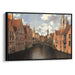 Realism Bruges Print - Canvas Art Print by Kanvah