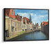 Realism Bruges Print - Canvas Art Print by Kanvah