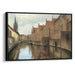 Realism Bruges Print - Canvas Art Print by Kanvah