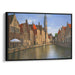 Realism Bruges Print - Canvas Art Print by Kanvah