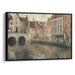 Realism Bruges Print - Canvas Art Print by Kanvah