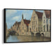 Realism Bruges Print - Canvas Art Print by Kanvah