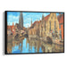 Realism Bruges Print - Canvas Art Print by Kanvah