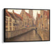 Realism Bruges Print - Canvas Art Print by Kanvah