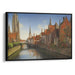 Realism Bruges Print - Canvas Art Print by Kanvah