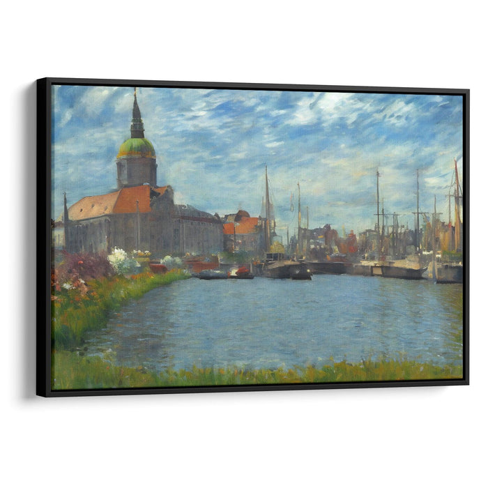 Impressionism Copenhagen Print - Canvas Art Print by Kanvah