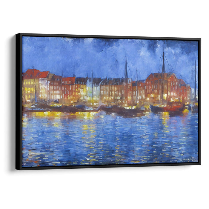 Impressionism Copenhagen Print - Canvas Art Print by Kanvah