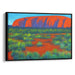 Impressionism Uluru Print - Canvas Art Print by Kanvah