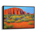 Impressionism Uluru Print - Canvas Art Print by Kanvah