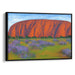 Impressionism Uluru Print - Canvas Art Print by Kanvah