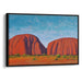 Impressionism Uluru Print - Canvas Art Print by Kanvah