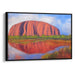 Impressionism Uluru Print - Canvas Art Print by Kanvah