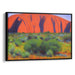 Impressionism Uluru Print - Canvas Art Print by Kanvah