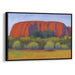 Impressionism Uluru Print - Canvas Art Print by Kanvah