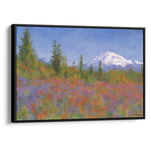 Impressionism Denali Print - Canvas Art Print by Kanvah