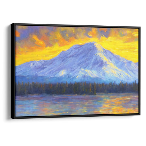 Impressionism Denali Print - Canvas Art Print by Kanvah