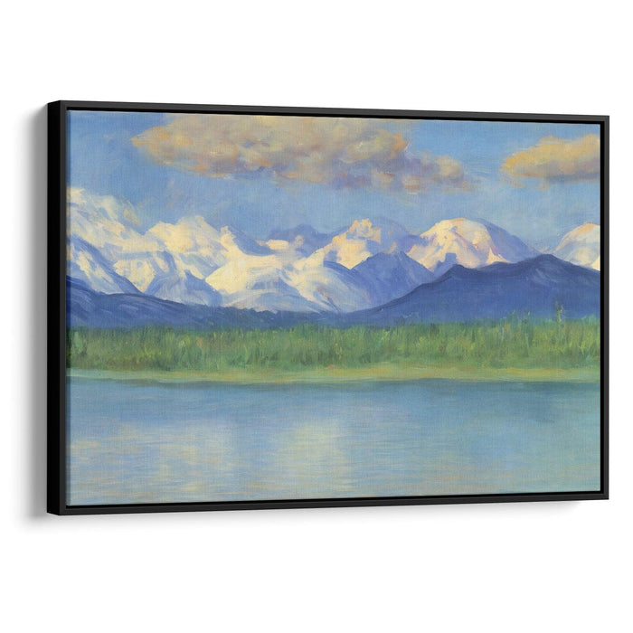 Impressionism Denali Print - Canvas Art Print by Kanvah