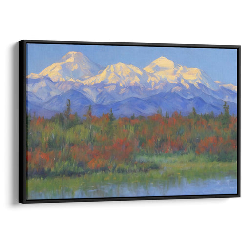 Impressionism Denali Print - Canvas Art Print by Kanvah