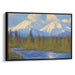 Impressionism Denali Print - Canvas Art Print by Kanvah