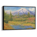 Impressionism Mount St. Helens Print - Canvas Art Print by Kanvah