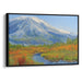 Impressionism Mount St. Helens Print - Canvas Art Print by Kanvah