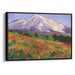 Impressionism Mount St. Helens Print - Canvas Art Print by Kanvah