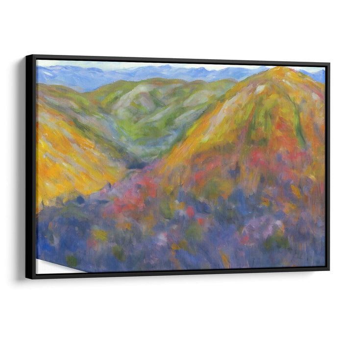 Impressionism Mount St. Helens Print - Canvas Art Print by Kanvah