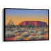 Watercolor Uluru Print - Canvas Art Print by Kanvah