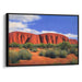 Watercolor Uluru Print - Canvas Art Print by Kanvah