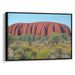 Watercolor Uluru Print - Canvas Art Print by Kanvah