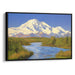 Realism Denali Print - Canvas Art Print by Kanvah