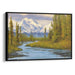 Realism Denali Print - Canvas Art Print by Kanvah