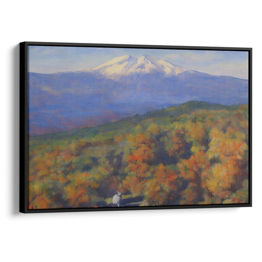 Realism Mount St. Helens Print - Canvas Art Print by Kanvah