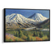 Realism Mount St. Helens Print - Canvas Art Print by Kanvah