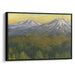 Realism Mount St. Helens Print - Canvas Art Print by Kanvah