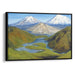 Realism Mount St. Helens Print - Canvas Art Print by Kanvah