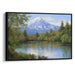 Realism Mount St. Helens Print - Canvas Art Print by Kanvah