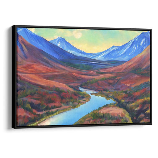 Realism Mount St. Helens Print - Canvas Art Print by Kanvah