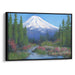 Realism Mount St. Helens Print - Canvas Art Print by Kanvah