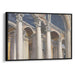 Realism Colonnade of St. Peter's Basilica Print - Canvas Art Print by Kanvah