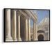 Realism Colonnade of St. Peter's Basilica Print - Canvas Art Print by Kanvah