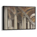 Realism Colonnade of St. Peter's Basilica Print - Canvas Art Print by Kanvah