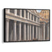 Realism Colonnade of St. Peter's Basilica Print - Canvas Art Print by Kanvah