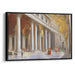 Realism Colonnade of St. Peter's Basilica Print - Canvas Art Print by Kanvah