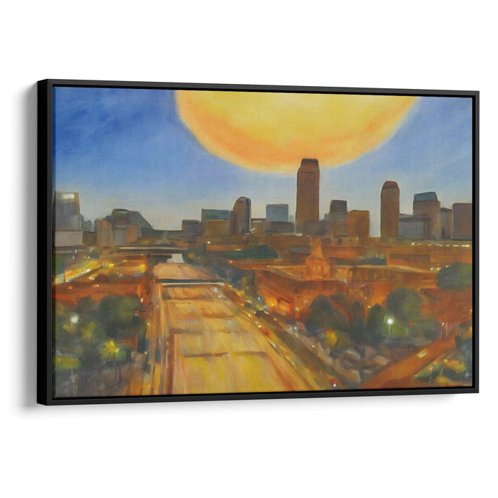 Realism St. Louis Arch Print - Canvas Art Print by Kanvah